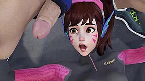 3D animated porn with a fitness enthusiast