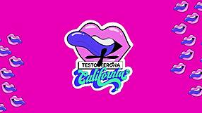 She slipped out of her lingerie and got totally naked for this sexy lesbian fun