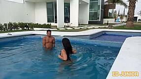 Latina producer takes day off for big cock blowjob and assfucking