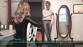 Watch wife and stepmother in homemade 3d action!