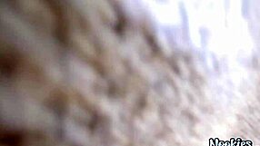 the blonde pornstar receives a tiny fuck doll as christmas gift