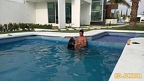 Latina producer takes day off for big cock blowjob and assfucking