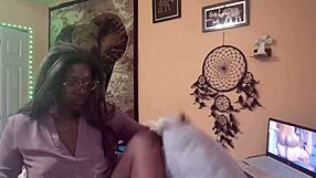 Naejae Rubs Her Wet Twat While Watching Lesbian Porn