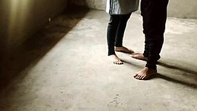 School Girlfriend Fucked Roughly In New House