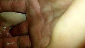 Hey, I'm licking my wife's sweet little pussy right now