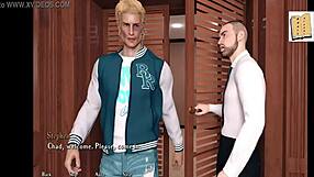 Being a Dik Chick Route in 3D Cartoon