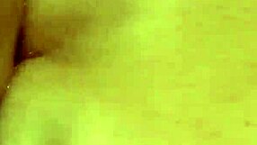 Shemale catches roommate masturbating and dominates with anal fucking action