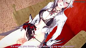 Arlecchino njuter vild sex i Genshin Impact POV fantasy 3D hentai