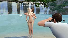 Imagine Cameraman's Threesome with Super Models!