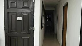 Beautiful girl licks ass and balls, worships cock in cowgirl humiliation