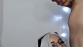 Blonde Teen Cosplay Thirsty for Cum
