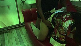 Fat Asian In Cosplay Costume Gets Hardcore Fucking Quickie With Creampie And Cum In Mouth