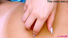 Captivating Blonde Explores Her Sexy Figure