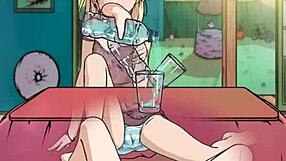 Hot and steamy anime sex game with a great ending