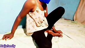 Curvy Ebony Maid Gets Fucked By Husband First Time