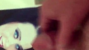 cum tribute for friend in masturbation session