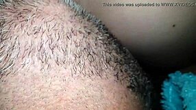 Hey, I'm licking my wife's sweet little pussy right now