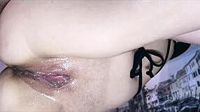 Russian Slut In Stockings Takes Big Dick