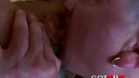 got mum with brunette big tits getting pov doggy fucked