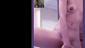 Skinny Model Squirts In The Shower During Masturbation.