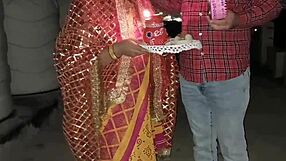 After Karva Chauth, husband and wife have quick anal sex