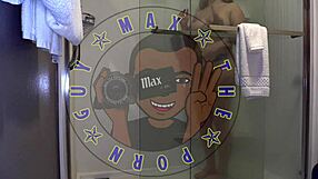 Olivia shows off her waxed pussy after hospital shift and gets creampied by big black cock.