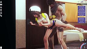 Oh my, watch this anime couple banging hard from the back in 3D!