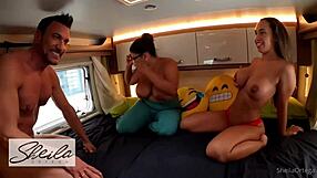 I had a threesome with Briana Banderas