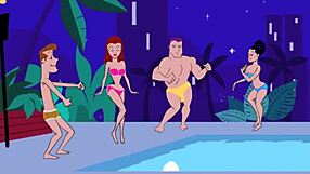 Check out this gay sex cartoon at the party!