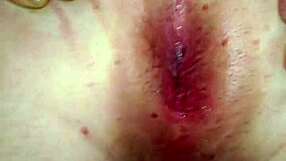 Subtle Anal Play with Cum and Vacuum