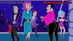 Check out this gay sex cartoon at the party!