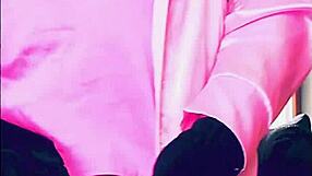 veronica plays with her ass using toys at home