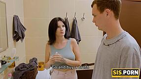 Busty Girl Tempts Stepbro Into Taboo