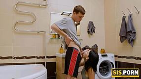 Busty Girl Tempts Stepbro Into Taboo