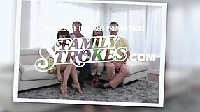 Octavia Red's first porn scene is so hot, bent over in doggy style with big tits riding! 😘