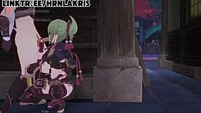 Genshin Impact Porn Shows Horny Lakris in Wild Hentai Action