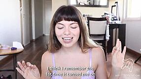 Vlog Star Loves Cum on Face in First Facial