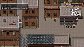 Detective Girl Fights Old Man And Giant Robot - Part 7!