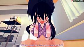 Rias Leaves But Akeno Asks For More HS DXD NTR Madness 3!