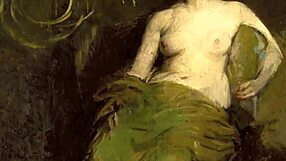 Vintage erotic illustration with captivating retro charm.