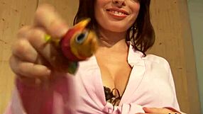 naughty nautical striptease with ripped clothes