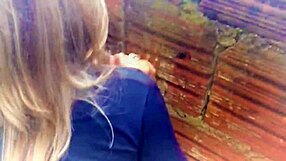 The Milf Didn't Expect A Public Anal Creampie!