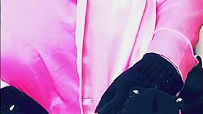 veronica plays with her ass using toys at home