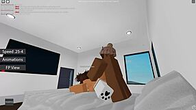 Amateur Bent Over for Big Black Cock Blowjob in Cheating Scene