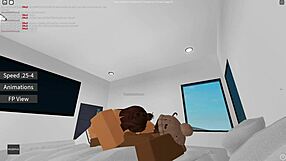 Amateur Bent Over for Big Black Cock Blowjob in Cheating Scene