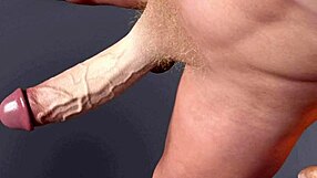 Big white dick bouncing animation BWC shock