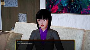 I'm exploring my new family in this erotic anime adventure