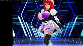 Anime Kız Kahraman Canavar Lordla Savaşta Sikiş