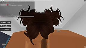 Amateur Bent Over for Big Black Cock Blowjob in Cheating Scene