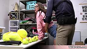 Cute Teacher Pays With Pussy